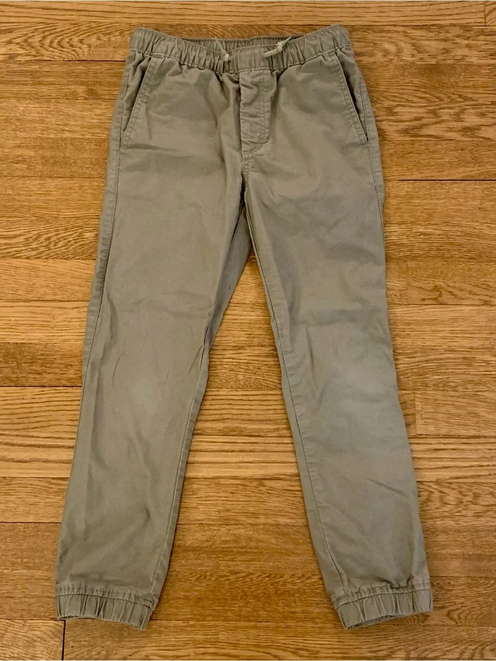Lot 2 Gap Kids Boys Joggers Large Size 10 Olive Green & Navy